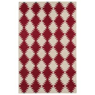 Kaleen Nomad Red 9 ft. x 12 ft. Area Rug NOM02 25 9 X 12