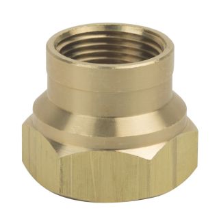BrassCraft 1 in x 3/4 in Threaded Reducing Union Coupling Fitting
