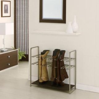 Champagne finish Metal Stackable Boot Rack