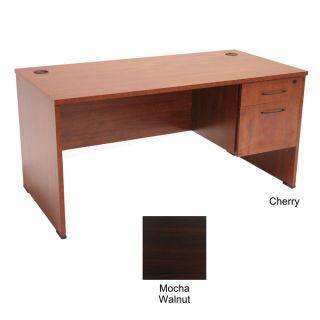 Regency Seating Desk with Box and File Pedestal   14043087  