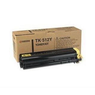 Kyocera Yellow Toner Cartridge   Yellow   Laser   8000 Page (TK512Y)