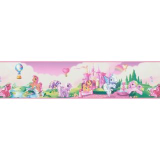 Brewster Wallcovering 5 My Little Pony Land Self Adhesive Wallpaper Border
