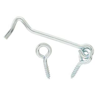 Everbilt 2 1/2 in. Zinc Plated Hook and Eye (2 Pack) 15344