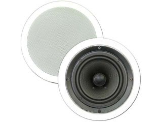 Theater Solutions TS65C In Ceiling 6.5" Surround Sound Home Theater Round Kevlar Speaker Pair