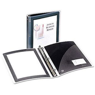 Avery Flexi View Round Ring Presentation View Binder, 1 1/2" Capacity