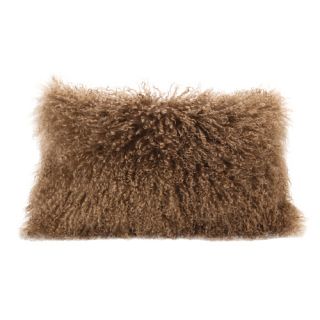 Moes Home Collection Lamb Faux Fur Throw Pillow