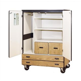2500 Series Mobile Cabinet with Shelves and Drawers