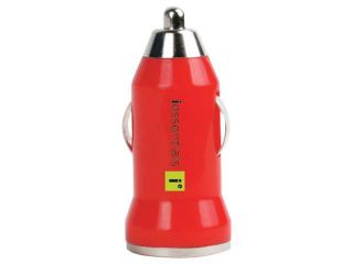 iEssentials IE PCP USB RD iPhone/iPod/smartphone USB Car Charger (red)