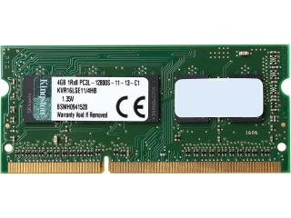 Kingston 8GB ECC DDR3L 1600 (PC3L 12800) Server Memory Model KVR16LSE11/8HB