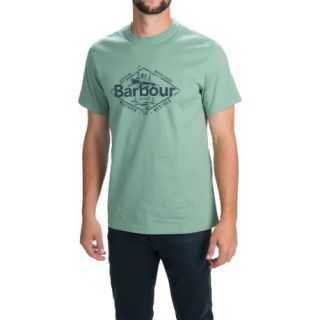 Barbour Printed Cotton Knit T Shirt (For Men) 73