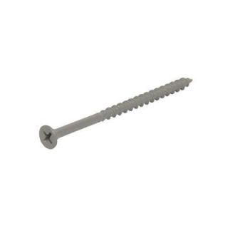 Grip Rite #8 x 2 1/2 in. Philips Bugle Head Coarse Thread Sharp Point Polymer Coated Exterior Screws (25 lb. Pack) PTN21225B