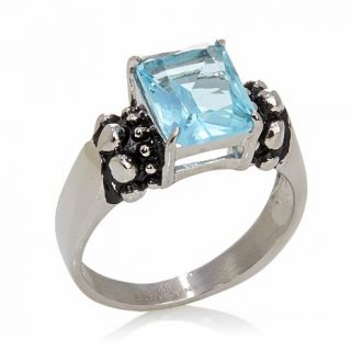Emma Skye Jewelry Designs Blue Stone Stainless Steel Ring   7699861