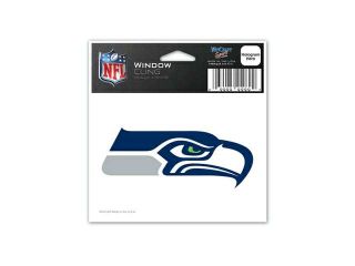 Seattle Seahawks Official NFL 3"x4" Car Window Cling Decal by Wincraft