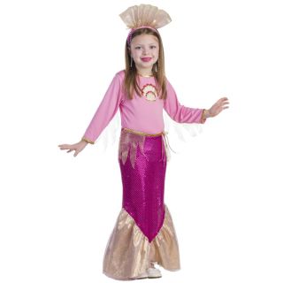 Girls Little Mermaid Costume   17292660   Shopping