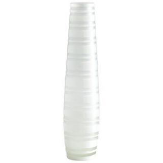 Filament Design Prospect 19.75 in. x 7.75 in. Acid White And Smoke Vase 01675