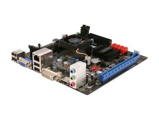 SAPPHIRE Pure White Fusion E350 AMD E 350 APU (1.6GHz, Dual Core) AMD Hudson M1 Mini ITX Motherboard/CPU Combo