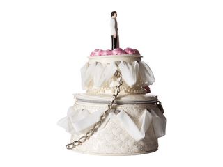 Betsey Johnson Wedding Cake Shoulder Bag White