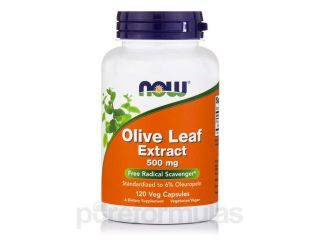 Olive Leaf Extract 500 mg   120 Vegetarian Capsules by NOW