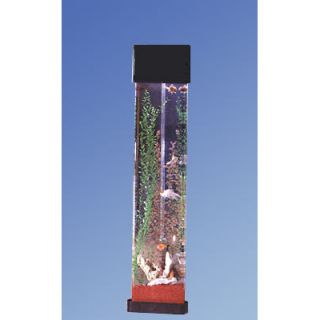 Midwest Tropical Fountain Aqua 20 Gallon Tower Triangular Aquarium Kit