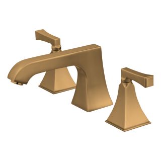 KOHLER Memoirs Vibrant Brushed Bronze 2 Handle Fixed Deck Mount Tub Faucet
