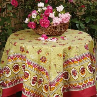 Couleur Nature Pansy Square Tablecloth   Shopping   Great