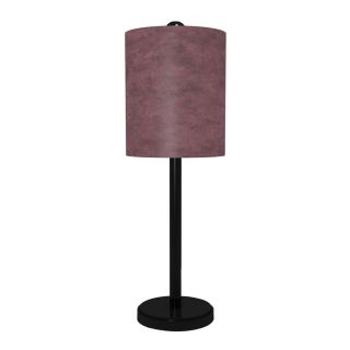 Illumalite Designs 17.75 in Black Indoor Table Lamp with Shade