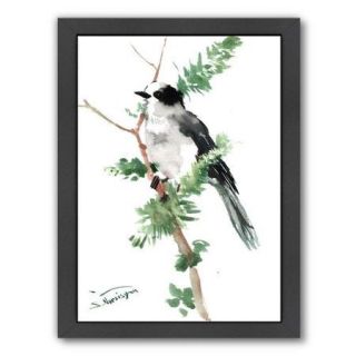 Americanflat Gray Jay Framed Painting Print