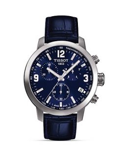 Tissot PRC 200 Men's Blue Chronograph Sport Watch, 41mm