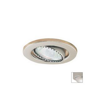 Nora Lighting Chrome Eyeball Recessed Light Trim (Fits Housing Diameter)