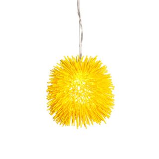 Varaluz Urchin Mini Pendant in Un Mellow Yellow