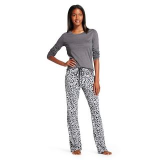 Womens Pajama Set   Grey Leopard   Gilligan & OMalley®