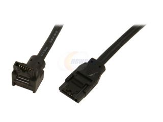 OKGEAR OK18A3RK12 18" Straight To Right Angle W/ Metal Latch SATA 3.0 Cable