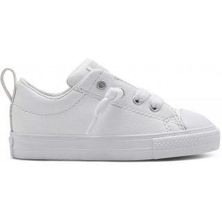 Converse Neutral White Low Top Leather Chuck Taylor Sneaker    Converse