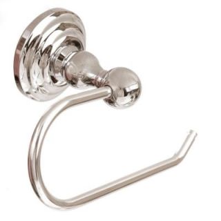 ARISTA Cascade Collection Euro Style Single Post Toilet Paper Holder in Chrome 1901 TPH CH