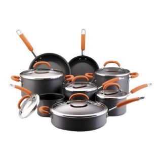 Rachael Ray Hard Anodized Cookware 14 Piece Set in Gray 89165