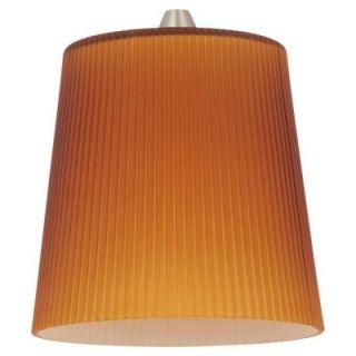 Sea Gull Lighting Ambiance Cased Amber Ribbed Glass Pendant Shade 94377 6131