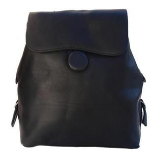 Womens Piel Leather Ladies Backpack 2348 Black Leather   16586883