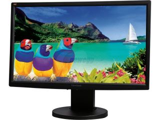 ViewSonic VG2233SMH Black 21.5" 14ms HDMI Widescreen LED Backlight LCD Monitor 250 cd/m2 DC 20,000,000:1 (1000:1) Built in Speakers