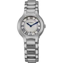 Ebel Womens Classic Sport Grande Stainless Steel Silver Dial Watch