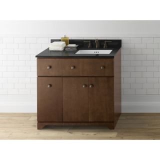 Amberlyn 24 Bathroom Vanity Cabinet Base in Café Walnut