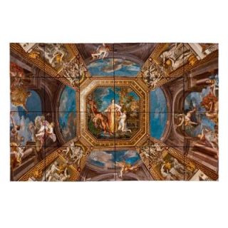Tile My Style Vatican 36 in. x 24 in. Tumbled Marble Tiles (6 sq. ft. /case) TMS0008M3