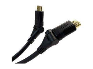 VisionTek 900811 3 Feet Black HDMI Pivot Cable 3 ft (M/M) M M