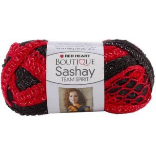 Red Heart Boutique Sashay Team Spirit Yarn, Available in Multiple Colors