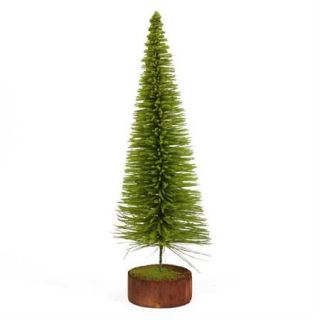 2' Moss Green Pine Artificial Village Christmas Tree   Unlit