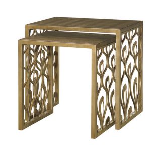 Hammary Bob Mackie 2 Piece Nesting Tables