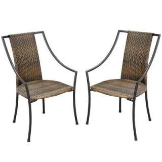 Home Styles Laguna Synthetic Weave Patio Armchair (2 Pack) 5600 802