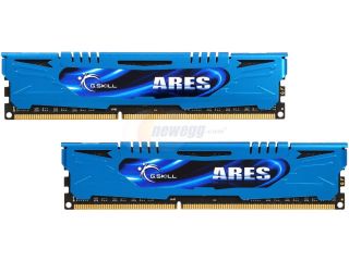 G.SKILL Ares Series 16GB (2 x 8GB) 240 Pin DDR3 SDRAM DDR3 1600 (PC3 12800) Intel Z87/ Z77/ Z68/ P67 Memory Model F3 1600C10D 16GAB