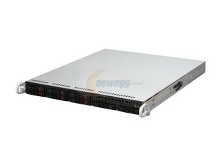 Open Box SUPERMICRO SYS 1017R MTF 1U Rackmount Server Barebone LGA 2011 Intel C602 DDR3 1600/1333/1066