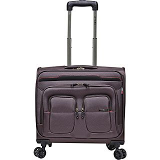 Travelers Club Luggage 17 Flex File Rolling Spinner Briefcase