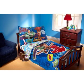 Disney Toy Story Fly to Infinity 4 Piece Toddler Bedding Set